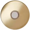 Newhouse Hardware Unlighted 2-1/2" Round Door Chime Push Button, Polished Brass BR5W